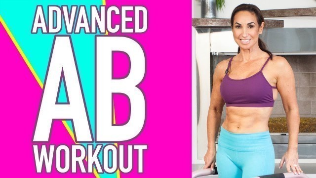 'At Home Advanced Ab Workout | Natalie Jill'