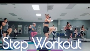 'STEP WORKOUT | CARDIO DANCE FITNESS'