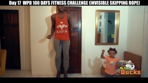 'Day 17  WPD 100 DAYS FITNESS CHALLENGE INVISIBLE SKIPPING ROPE'