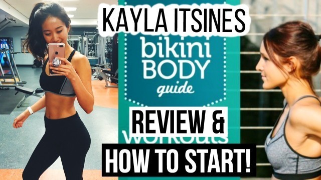 'KAYLA ITSINES | BBG REVIEW | HOW TO GET STARTED | NeonRouge73'
