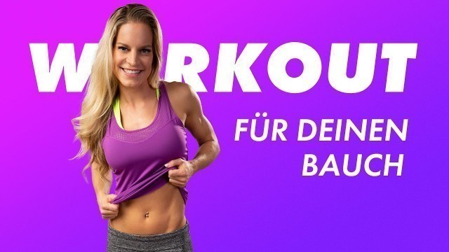 'Bauch Workout mit Corinna Frey: Fitness Training für Zuhause'