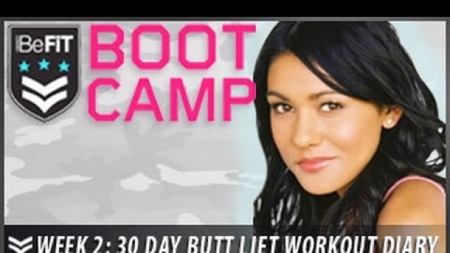 '30 Day Butt lift Workout Diary with Nikki Limo: Week 2 - BeFit Bootcamp'