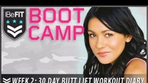'30 Day Butt lift Workout Diary with Nikki Limo: Week 2 - BeFit Bootcamp'