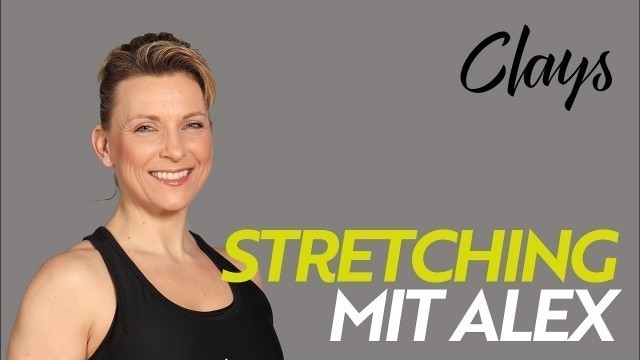 'CLAYS LIVE: Stretching mit Alex am 18.11.20'