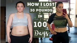 'BEFORE & AFTER 30 POUNDS WEIGHT LOSS TRANSFORMATION IN 100 DAYS |  MARGA BANAGA'