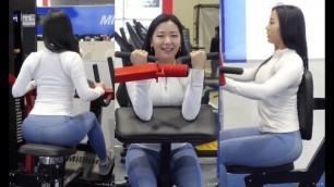 'Sexy Korean Girl | Sexy body in Gym | Team Ass #1 