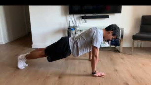 'Workout 19 - Hands up Push up Test'