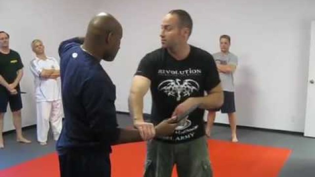 'Krav Maga classes in Toronto defense to knife to throat'