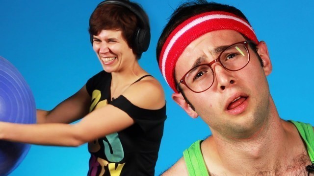 People Try '80s Workout Video Moves