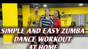 '5- minute easy zumba Dance workout for beginner||Zumba dance workout at home...'