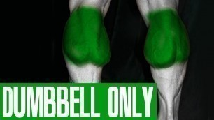 'CALF WORKOUT! (DUMBBELLS ONLY!)'