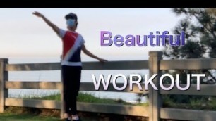 '10 MIN FULL BODY WORKOUT - To be beautiful / Barre for beginner (9/16/2020)'