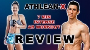 'Reviewing Athlean-X\'s 7 Minute Intense Ab Workout | Indian Fitness | Yogasini'