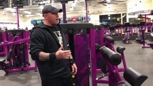 'Planet Fitness Back Extension Machine - How to use the back extension machine at Planet Fitness'