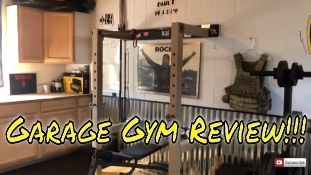 'Home Gym On A Budget!!! Walkthrough of my garage gym!!!'