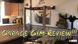'Home Gym On A Budget!!! Walkthrough of my garage gym!!!'