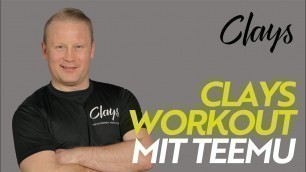 'Clays Workout mit Teemu 04.04.2020'