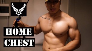 'Home Chest Workout on Deployment with Security Forces (5 Best Chest Exercises At Home)'