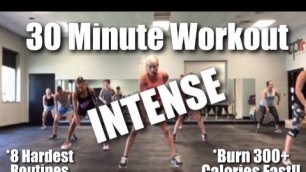 '30 Minute INTENSE Workout - Our Hardest Routines | Cardio Party Mashup'