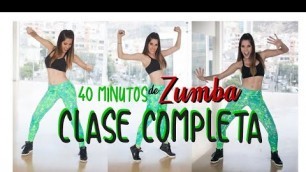 'ZUMBA FITNESS - Clase completa - 40 minutos de Zumba'