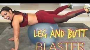 'Leg and Butt Blaster Workout | Natalie Jill'