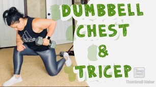 'Let’s just workout together (dumbbell workout) My fitness journey |home gym|'