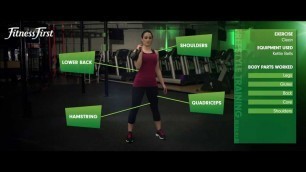 'Fitness First Freestyle exercise - Clean - Kettlebells'