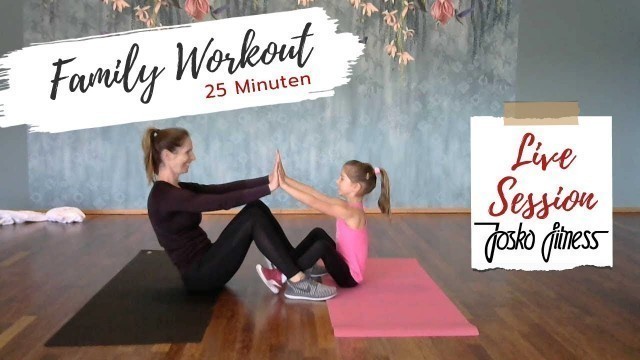 'Family Workout mit Hannah & Karin'