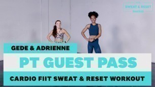 25 Minute Cardio Workout | FIIT x WH Sweat and Reset
