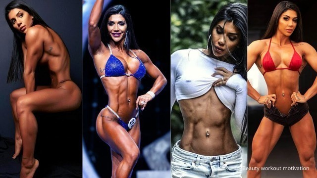 'Fitness model Deniz Saypinar workout motivation | Bikini body | female workout motivation | IFBB |'