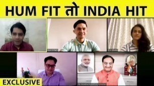 'LIVE: Sindhu, Chhetri & Kiren Rijiju Talk On Their Fitness Mantra, Sports And Success| #FITINDIATALK'