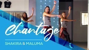 'Chantaje - Shakira ft Maluma - Easy Fitness Dance Video - Choreography'