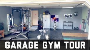 'Garage Gym Tour & Setup - How to Build Your Garage or Home Gym'