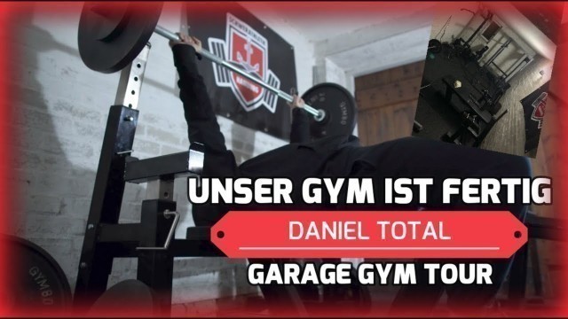 'Unser Gym ist fertig - GARAGE GYM TOUR #garagegym'