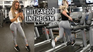 'Intense HIIT Workout On The Treadmill | HIIT In The Gym'