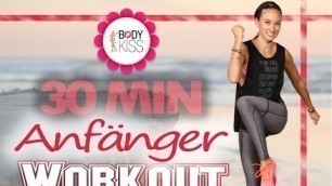 'Abnehmen mit Training Zuhause - 30 Min Workout für Anfänger - Ohne Springen & Knieschonend'