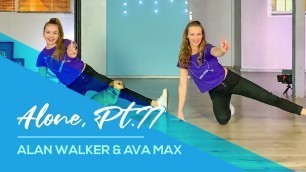 'Alan Walker & Ava Max - Alone, Pt. II - Easy Fitness Dance Video - Choreography - Baile - Coreo'