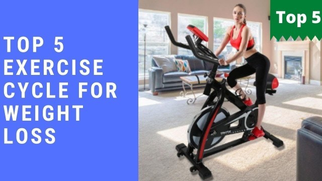 'Top 5 Best Fitness Exercise Cycles and Air Bikes in India - Review  for weight Loss'