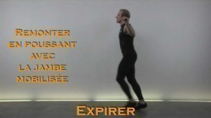 'Coach Video Exercice Fitness Musculation : Fentes Avant'