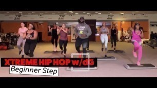 'Beginner Step Aerobics Home Workout - Xtreme Hip Hop Step'
