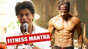 'Shahrukh Khan SHARES His Fitness Mantra On Eid'