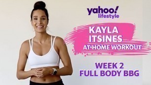 'Kayla Itsines BBG-style full body workout - week 2'