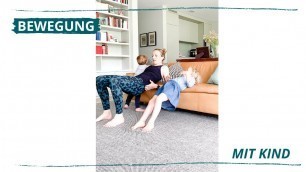 'Couch Workout | #MiniMoveMittwoch | Bewegung mit Kind'