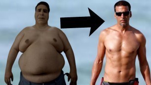 'AKSHAY KUMAR - Fat To Fit - Obese To Beast - Workout Routine And Motivation'