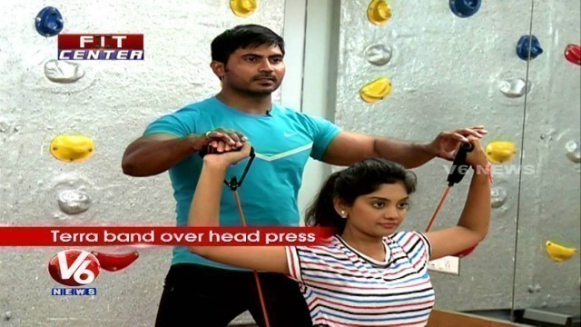 'Fit Center | Trainer Venkat Fitness Tips To Build Six Pack In 100 Days | V6 News'