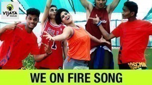 'Zumba Workout On Mohombi  - We on Fire | Zumba Fitness Video | Choreographed By Vijaya Tupurani'