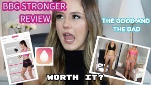 'REVIEW: Kayla Itsines BBG Stronger | MY PROGRESS & HOW TO GET STARTED'