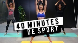'Fitness : 40 minutes de sport avec Julie Ferrez !'