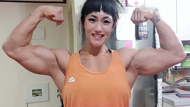 'Chunri Kim Beautiful Korean Woman bodybuilding | Female Fitness Motivation | Girl Muscle Love'