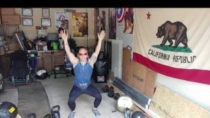'Coach Clays At Home Squat Workout'